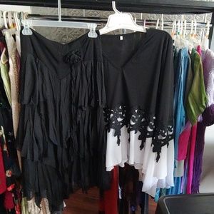 Skirt and Top